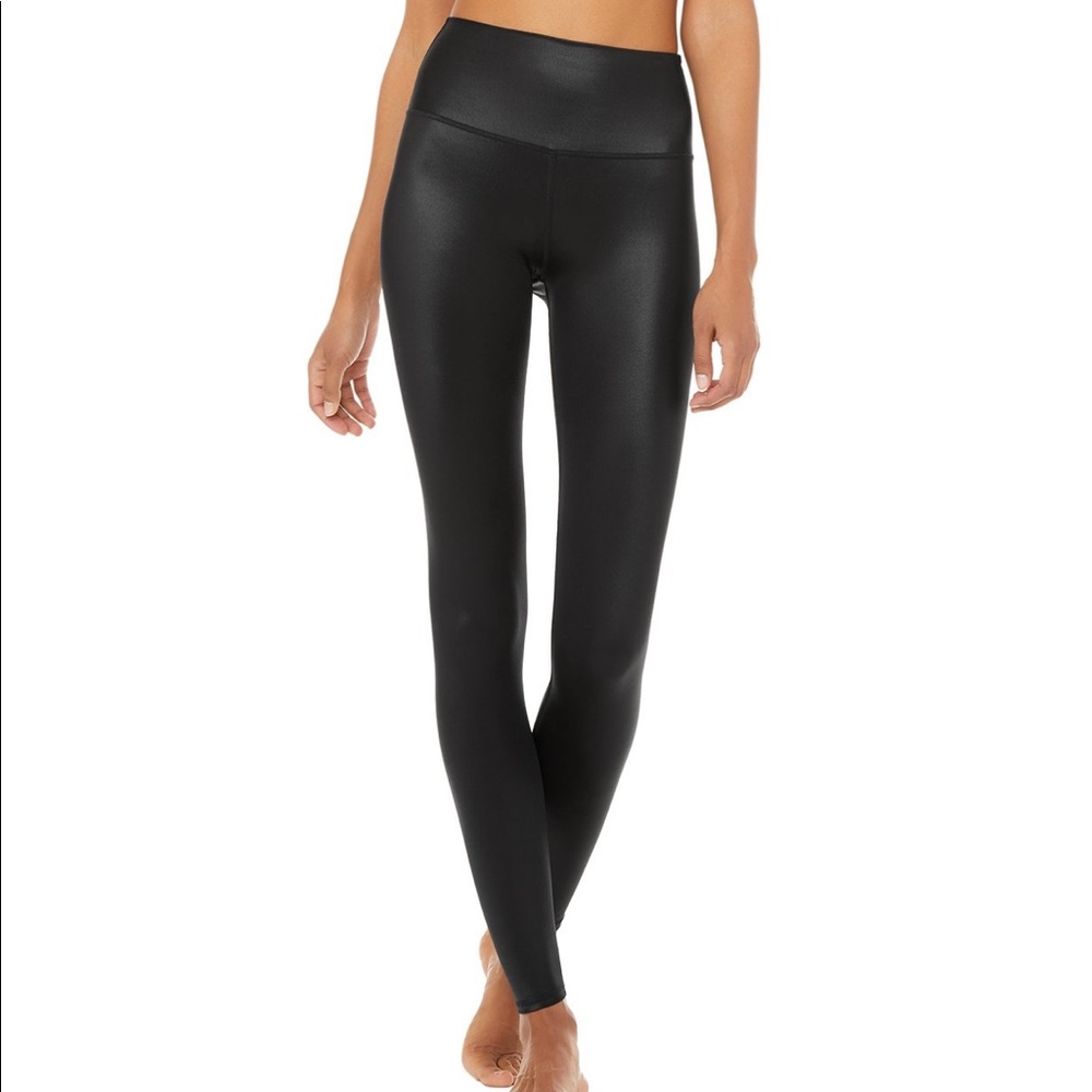 Alo Yoga 7/8 high-waist shine legging